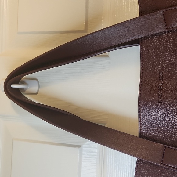 Rachel Zoe Burgandy Arialith in Bordo Vegan Leather Tote - Picture 3 of 9